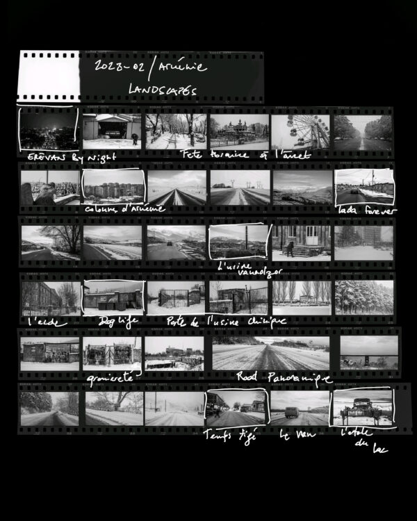 Planche Contact Landscape – Arménie