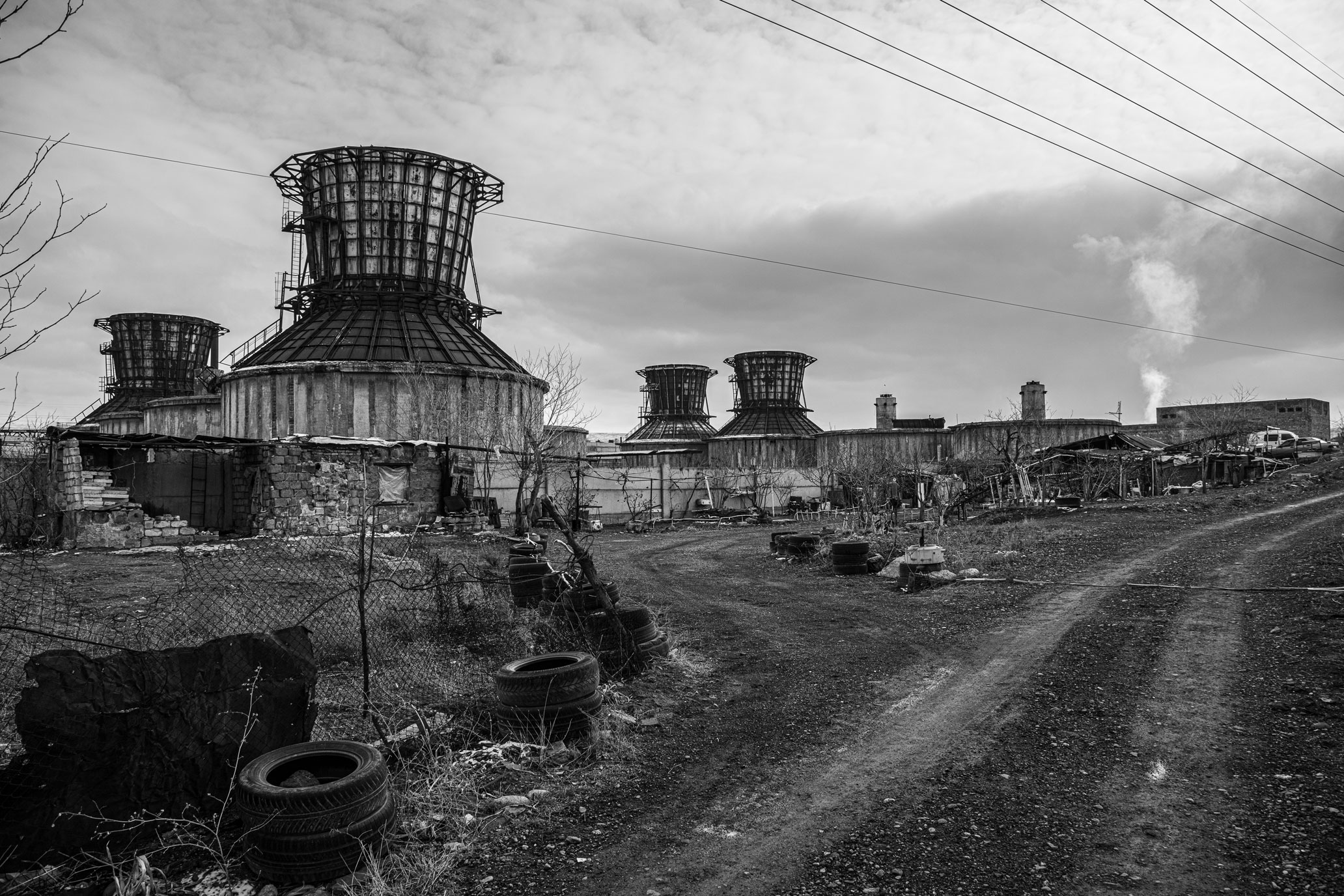 L’usine de caoutchouc