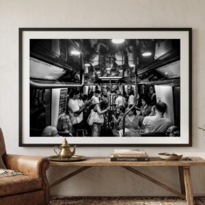 Metro Up & Down — Tirage d'art N&B