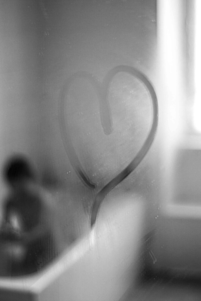 Love U — Tirage d'art N&B