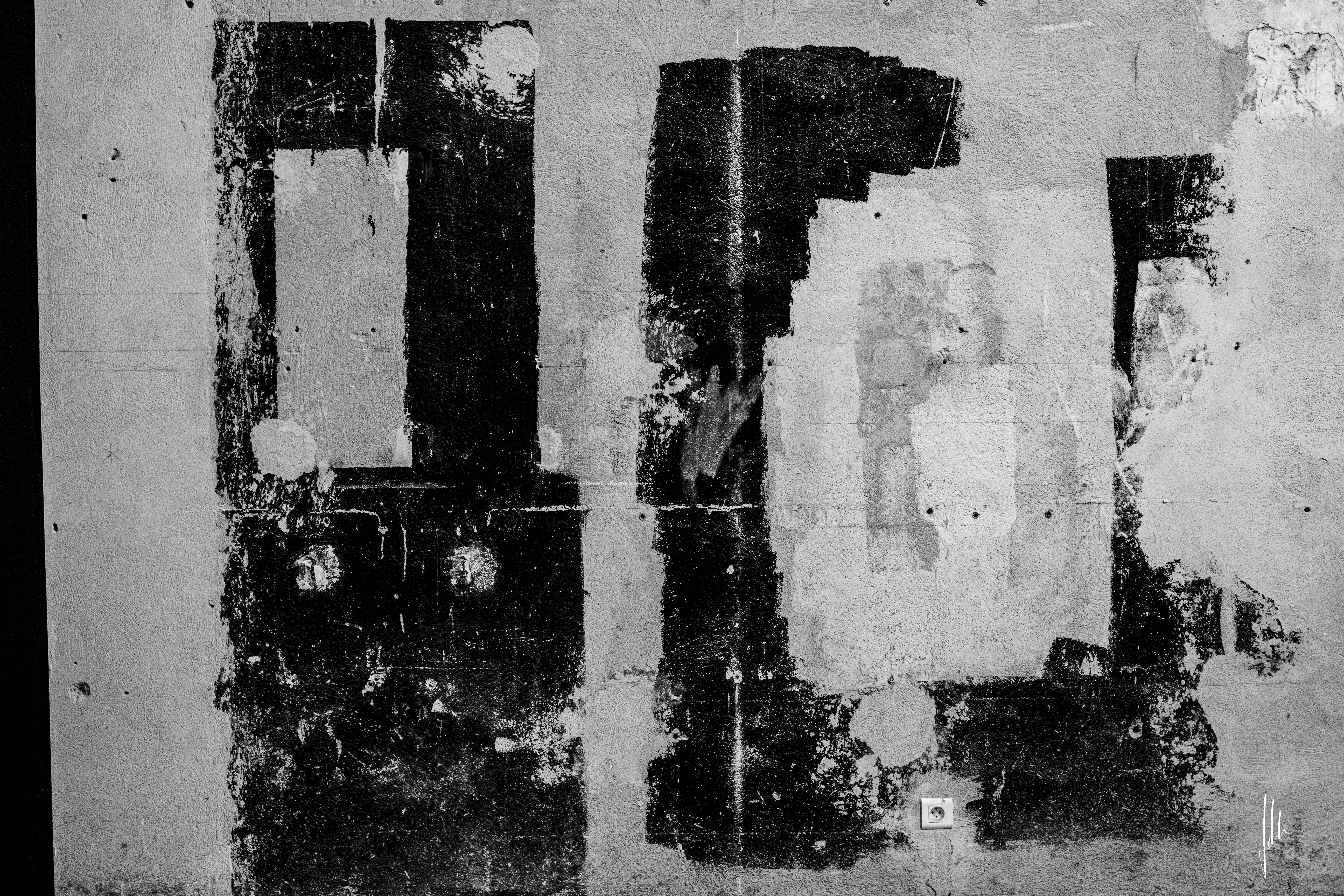 Matières Urbaines — Tirage d'art N&B