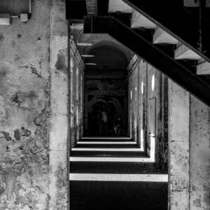 Escalier impossible — Tirage d'art N&B