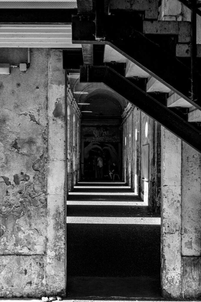 Escalier impossible — Tirage d'art N&B
